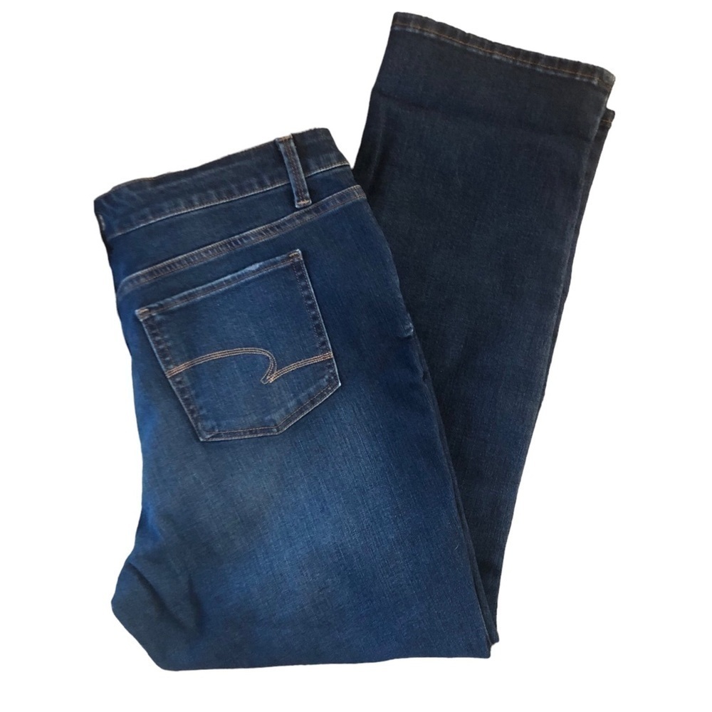 Time And Tru Dark Wash Stretch Jean Sz. 16X29 Skinny Ankle  Fit NWT - Picture 2 of 3